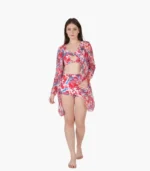 Trendy Three Piece Swimsuit Set Women - Image 2