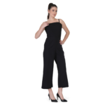 Women's Square Neck Wide-Leg Jumpsuit - Image 5