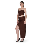 Women's Party Wear Corset Co-Ord Set - Image 5