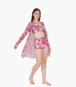 Trendy Three Piece Swimsuit Set Women - Image 3