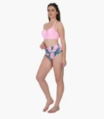 Girl’s Floral Print Bra Party Set - Image 4