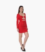 Chic Long Sleeve Party Dress For Women - Image 5