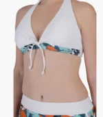 Bikini set with push-up top and printed desig - Image 5