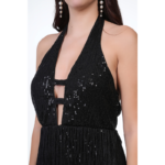 Premium Women's Sequin Fringe Party Dress - Image 5