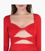Chic Long Sleeve Party Dress For Women - Image 6