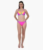 Girl’s Multi-colour Bikini Set - Image 2