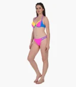Girl’s Multi-colour Bikini Set - Image 3