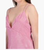 Girl’s Party Wear Jumpsuit Pink - Image 5