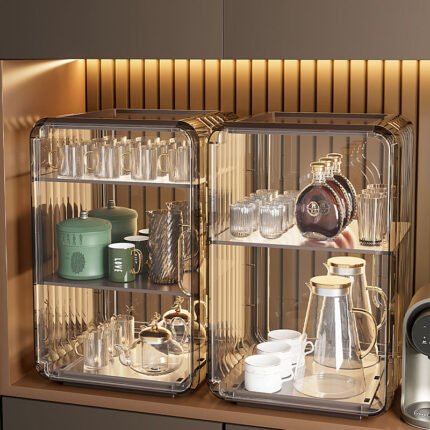 Coffee Bar Storage Rack