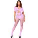 Women's Backless Fishnet Bodystocking Lingerie - Image 3