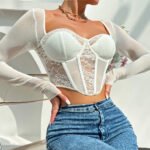Women's Elegant Square Neck Top - Image 2