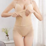 Women's High Waist Lace Tummy Control Shapewear Shorts
