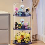 1/2/3 Tier Acrylic Display Case for Dolls & Collectibles - Image 2