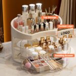 Transparent Makeup Storage Rack - Image 4
