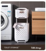 ABS Plastic Laundry Basket for Dirty Clothes - Image 3