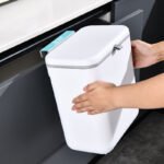 Wall Mounted Kitchen Garbage Bin with Dual Storage Design - Image 4