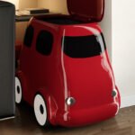 Cute Retro Van Trash Can with Lid - Image 7