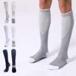 Comfort Fit Compression Knee Socks for Sports & Everyday Use