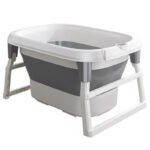 Premium Foldable Baby Bathtub Set