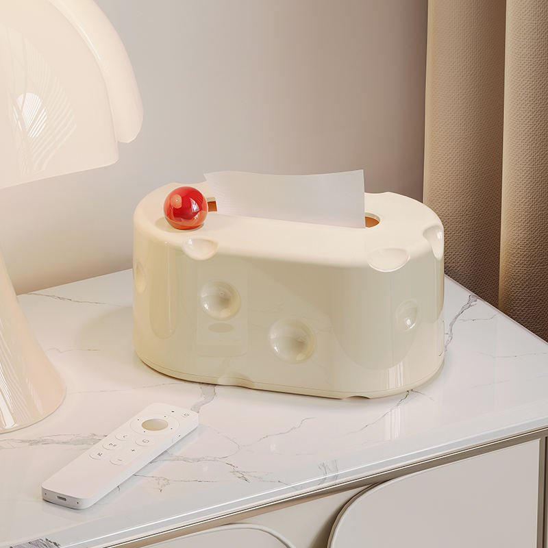 H544a0dae89534614ad695048f167d385I Premium Cheese Design Tissue Holder - Image 1