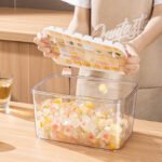 24/48 Grid Ice Cube Tray with Lid - Image 4