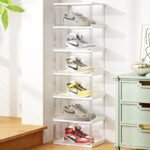 Foldable Stackable Shoe Storage Cabinet - Image 5