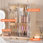 Luxury Transparent Cosmetic Storage Cabinet - Image 2