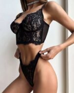 Women's Embroidered Lace Bra & Panty Set - Image 5