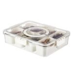 Airtight Microwavable Portable Plastic 8-Compartment Spice Organizer Customizable Logo Eco-Friendly Freezer Safe Food-Grade - Image 6