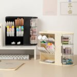 Plastic Multi-Compartment Desk Organizer - Image 6