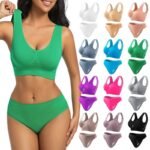 Premium Racerback Sports Bra & Panty Set for Women - Image 4