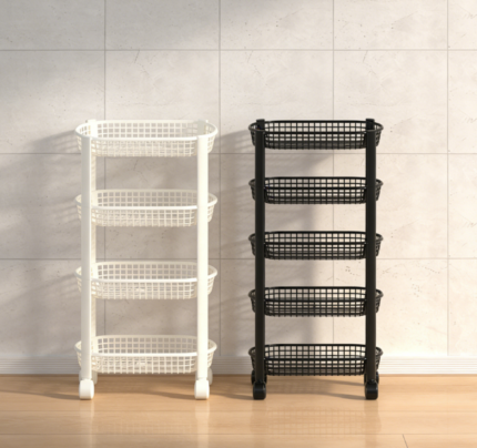 Large Capacity Kitchen Storage Cart
