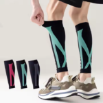 Professional Sport Shin Leg Support Muscle Pain Relief Anti-slip Compression Calf Sleeve Knee Support Pad