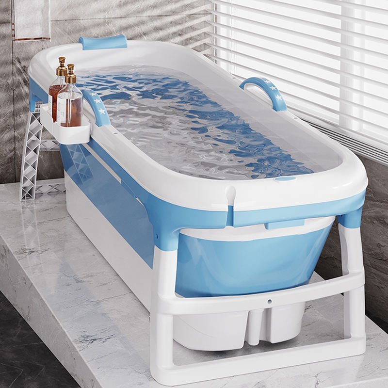 H8a732da7a06840b4b92fd04206eec9f5G Premium 1.48m Foldable Adult Bathtub - Image 1