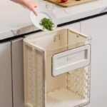 Wall Mounted Folding Dustbin for Kitchen & Bathroom - Image 4