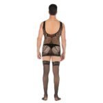 Sexy Man Bodystocking Fishnet Dress Stocking Suit Sexy Men Lingerie Sleepwear - Image 4