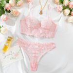 Women's Embroidered Lace Bra & Panty Set - Image 6