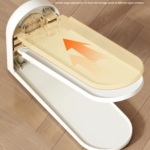 12 Pcs Foldable Shoe Rack with Adjustable Shoe Slots - Image 5
