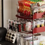 Rolling Kitchen Organizer Cart with Transparent Baskets - Image 4