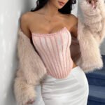 Women's Elegant Lace Corset Top