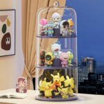 1/2/3 Tier Acrylic Display Case for Dolls & Collectibles - Image 5