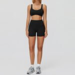 Women's Seamless Gym Wear Set with High Waist Leggings - Image 2