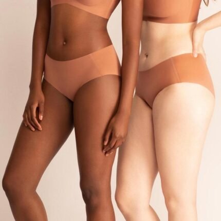 Women's Soft & Breathable Seamless Panties – Antibacterial Low Waist Fit