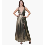 Girl’s Golden Dress
