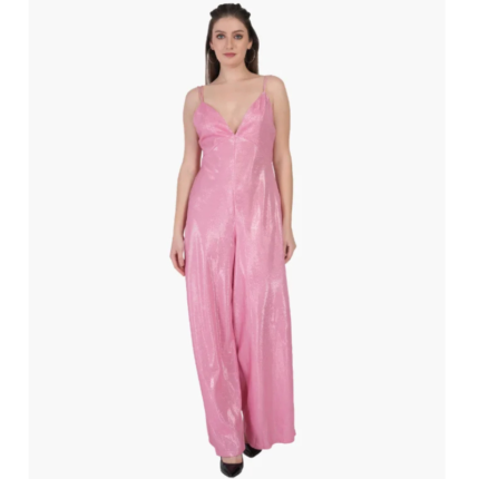 Girl’s Party Wear Jumpsuit Pink