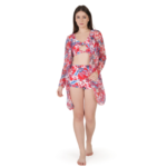 Trendy Three Piece Swimsuit Set Women