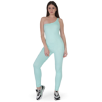 Women’s Sleeveless Sports Bodycon Bodysuit Outfit
