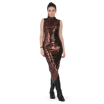 Women's Plus Size Bodycon Midi Dress for Party - Image 8