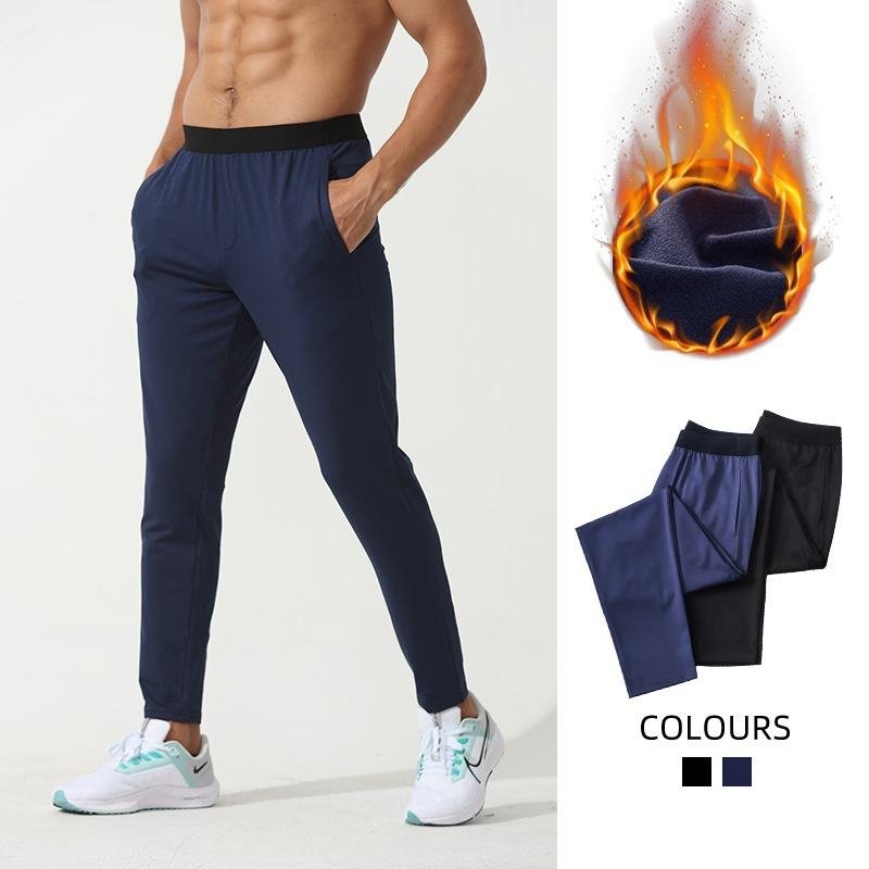 H03f8fb28fc0b4bd797d5c2020fbbb54dl Men’s Winter Fleece Track Pants - Image 1