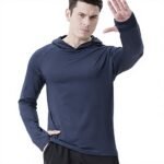 Men’s Breathable Hooded Sports T-Shirt - Image 7